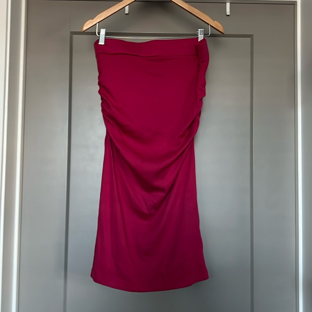 NWT Michael Stars Rae Midi Ribbed Skirt